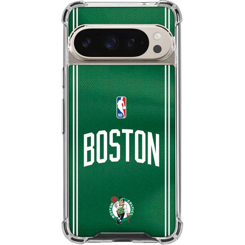 NBA Boston Celtics Jersey Google Pixel 9/9 Pro Clear Case